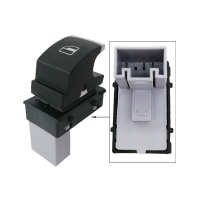 Caddy Passat Golf Jetta Tiguan Amarok Cam Düğmesi Tekli Krom