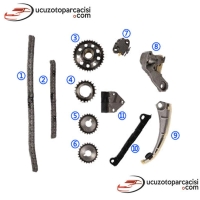 Suzuki SX4 2007-2009 Triger Zincir Seti 11 Parça