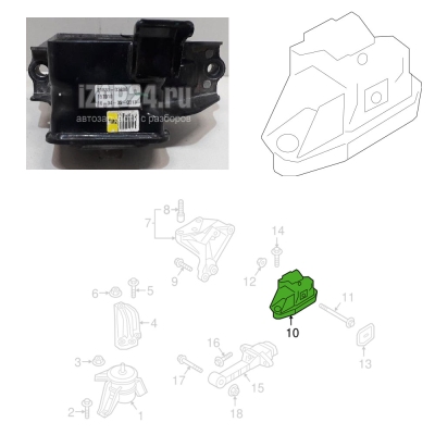 Tucson 15-18 Sportage 16-18 Motor Takozu Sol 21830-D3800 Orjinal