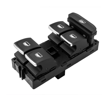 Volkswagen Golf VII Passat B8 Sol Cam Düğmesi Krom