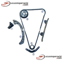 Daihatsu Terios 1.3 Triger Zincir Seti 7 Parça / K3-VE