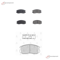 Daihatsu Terios YRV Coure Ön Fren Balata Set