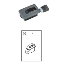 Kia Sephia 1993-1998 Ön Sağ Tekli Cam Düğmesi