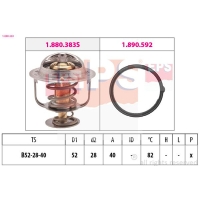 Mazda 323 626 Termostat 91-02