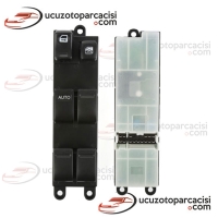 Nissan Almera 2000-2008 Ön Sol Dörtlü Cam Düğmesi