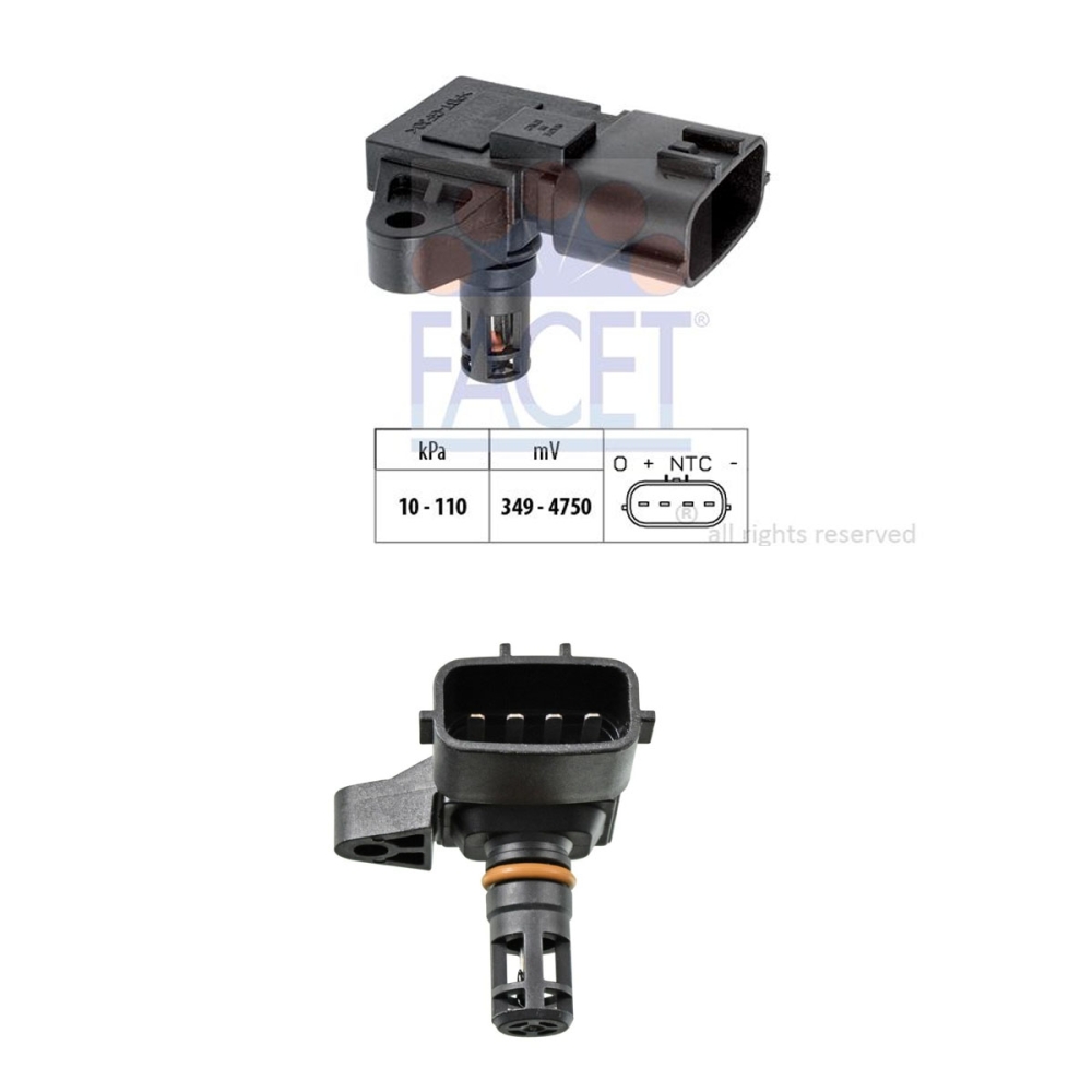 Nissan Micra K12 Note Hava Akış Metre / MAP Basınç Sensörü