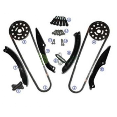 Nissan Navara 3.0 V6 Dizel 2011-2014 Triger Zincir Seti 14 Parça