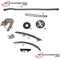 Nissan Primera 2.0 2002-2008 QR20 Triger Zincir Seti 9 Parça