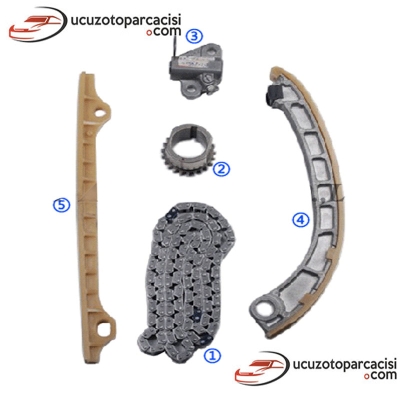 Suzuki Vitara 1.6 Benzinli 2006-2013 Triger Zincir Seti 5 Parça – M16