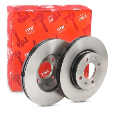 Hyundai Accent Era 06-11 i20 07> Kia Rio 05> Ön Fren Disk Aynası Set TRW DF4839