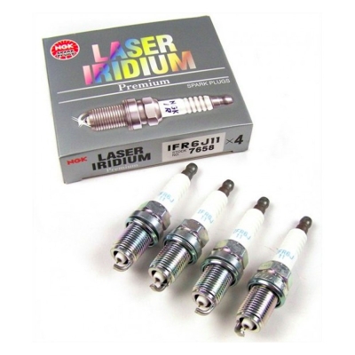 NGK Laser Iridium 4'Lü Buji Set IFR6J11 Suzuki Mazda Toyota Honda Mitsubishi